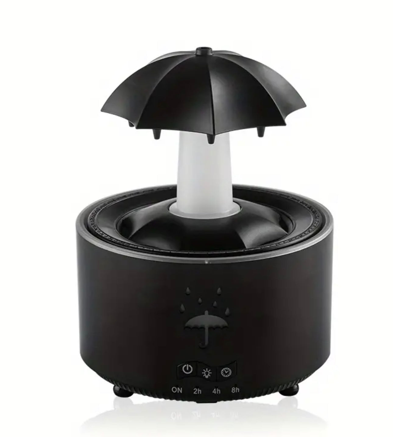 Elegant Umbrella Humidifier with LED Night Light – Two-Color Design